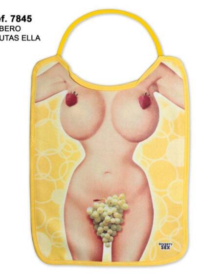 Babero Desnudo Frutas