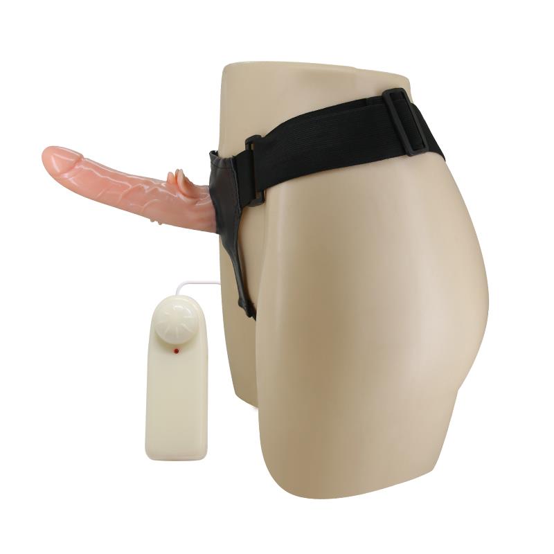 Baile Arnés con Dildo y Control Remoto 18 cm - Imagen 2