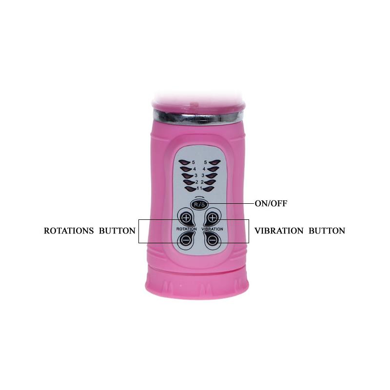 Baile Vibrador U.S. Big Mabe Rosa - Imagen 6