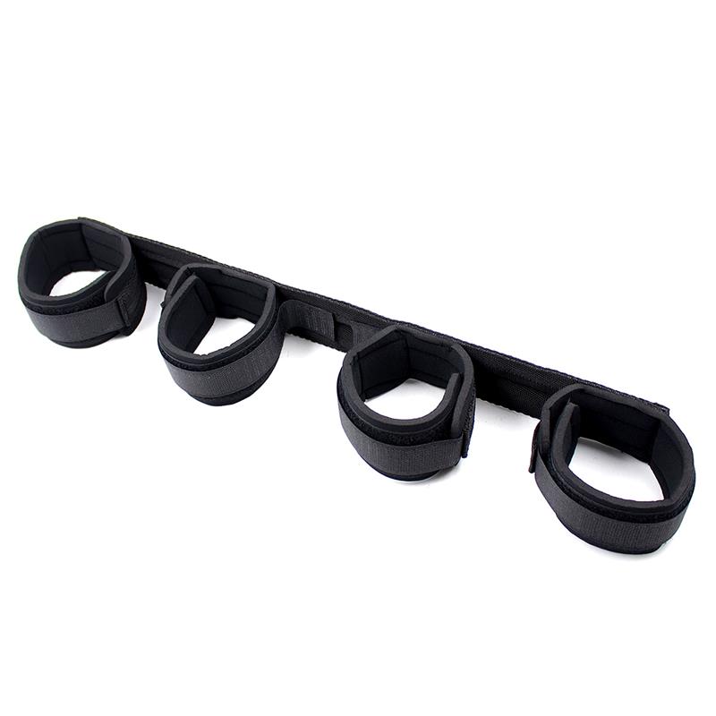 Barra Espaciadora con Barra Rígida y Esposas con Esponja - Imagen 4