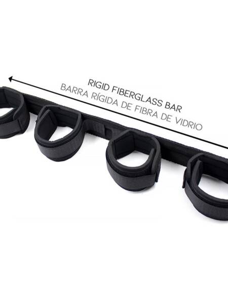 Barra Espaciadora con Barra Rígida y Esposas con Esponja