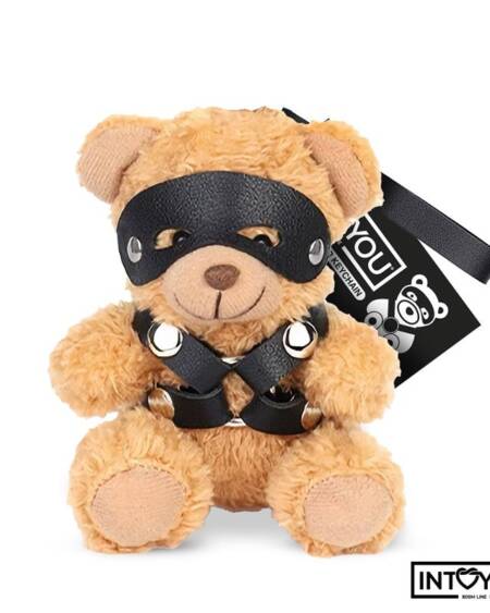 Bearly Llavero de Osito BDSM con Arnés