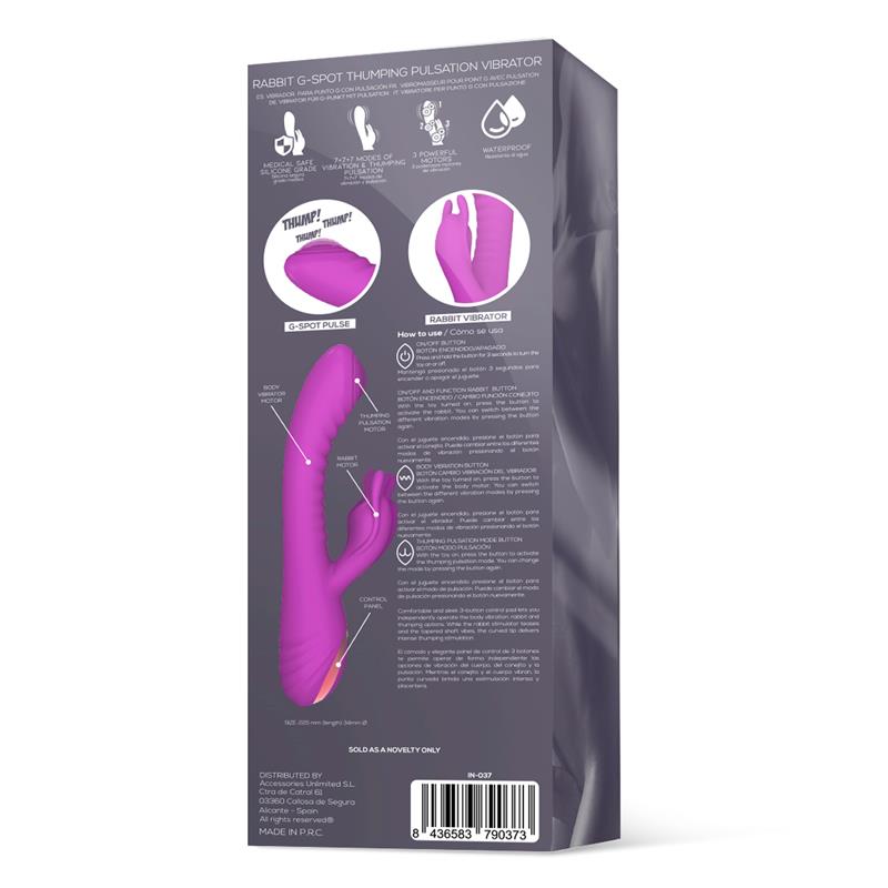 Beat3 Vibrador con Punto G con Pulsación 3 Motores - Imagen 3
