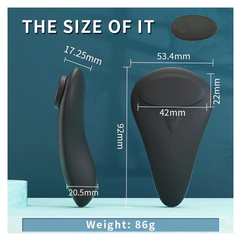 Bengi Estmulador de Braguita Control Remoto Silicona Líquida Unibody - Imagen 8