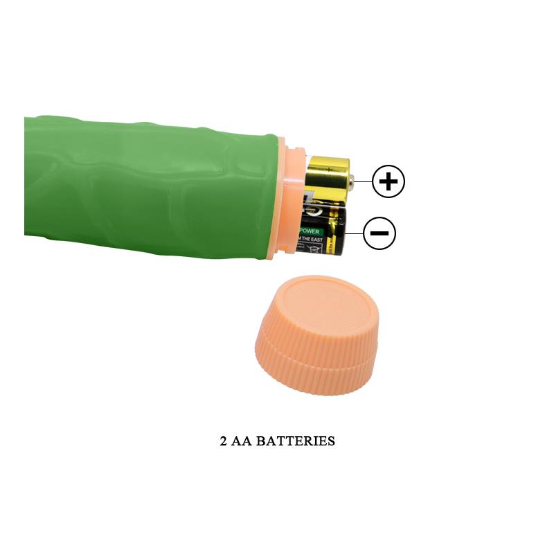 Bill Vibrador Realista 8.8 Verde - Imagen 7