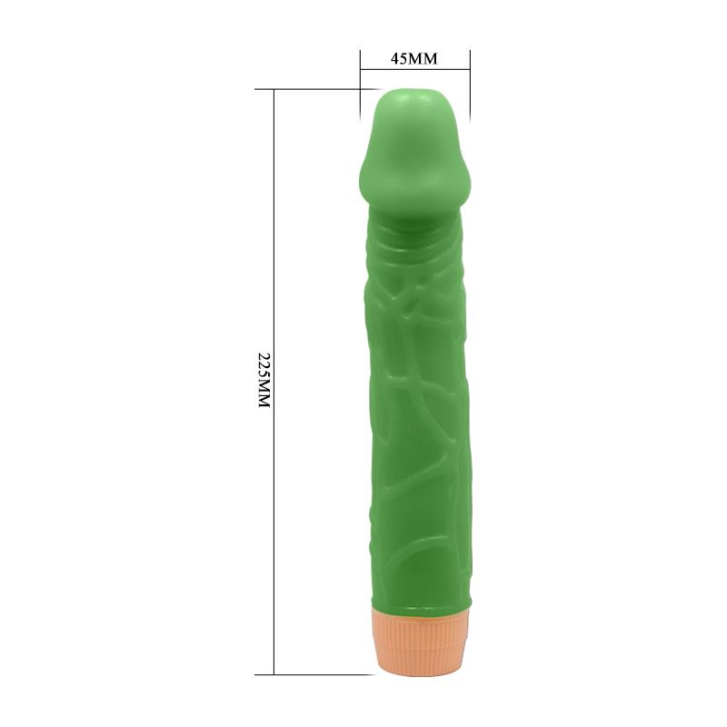 Bill Vibrador Realista 8.8 Verde - Imagen 8