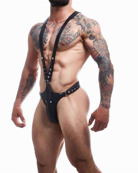 BL4CK07 Arnés Cuerpo Entero Dungeon Talla Única