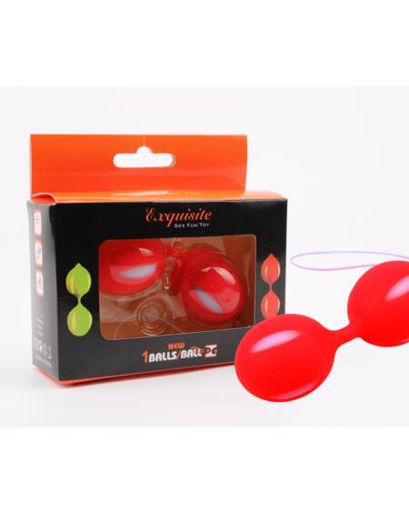 Bolas Ben Wa 10.3 cm Rojo