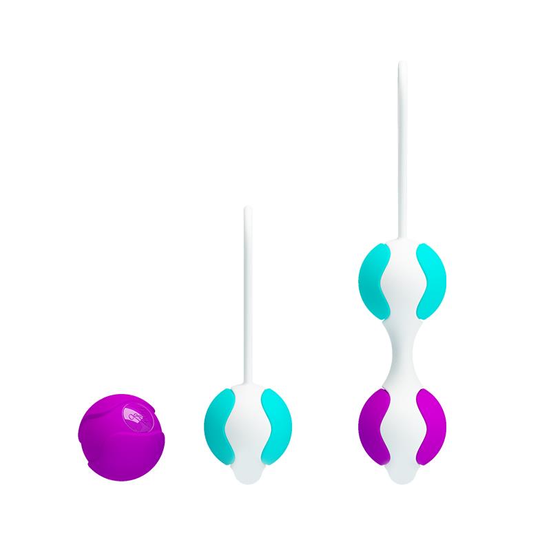 Bolas Kegel Orgasmic Balls Rosa y Azul - Imagen 3