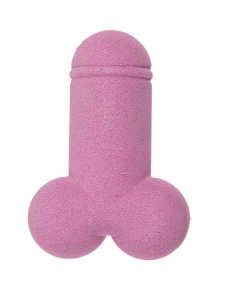 Bomba de Baño Forma de Pene Olor Fresa