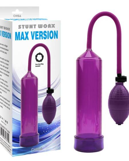 Bomba de Succión para el Pene MAX Version Purpura