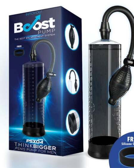 Bomba Manual para el Pene PSX04 Negro