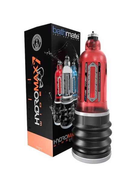 Bomba para el Pene Hydromax7 Wide Boy Rojo