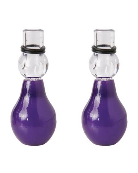 Bombas para Pezones Erector Set Púrpura