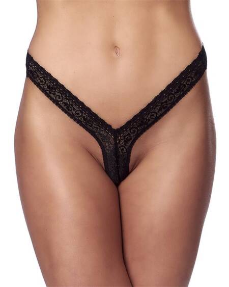 Tanga Negro Talla Unica