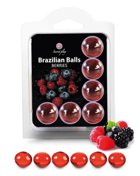 Brazilian Balls Set 6  Frutas del Bosque