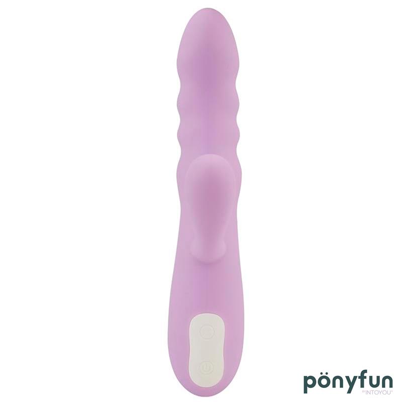 Brightlavender Vibrador y Rotador Doble Motor 360º USB Silicona - Imagen 4