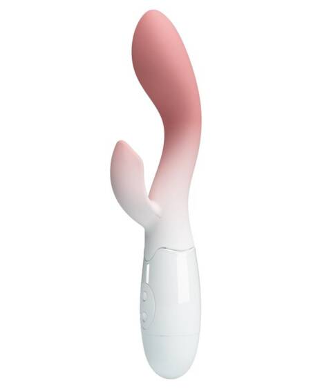 Brighty Vibrador Blanco y Rosa
