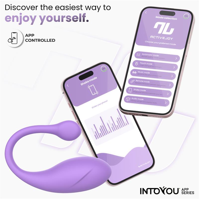 Bulby Huevo Vibrador con APP Lavanda - Imagen 3