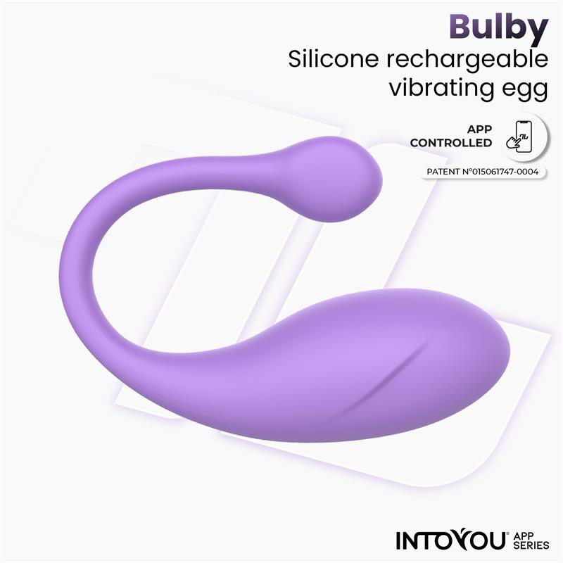 Bulby Huevo Vibrador con APP Lavanda - Imagen 5
