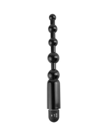 Cadena Anal Power Beads Negro