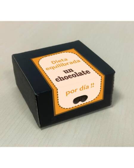 Caja de 8 Bombones Chocolate Puro Forma Pechos