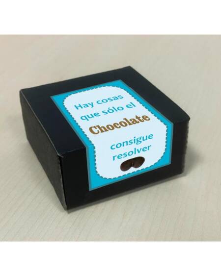 Caja de 8 Bombones Chocolate Puro Forma Pechos