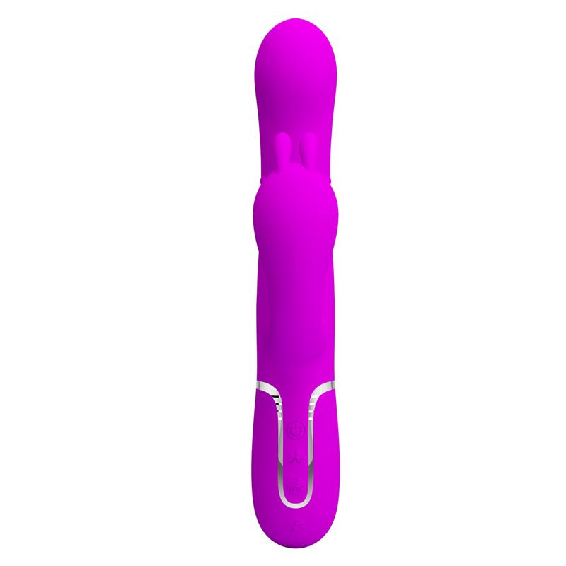 Cammy 4 in 1 Vibrador con Bolas Rotadoras y Cadena Anal - Imagen 3