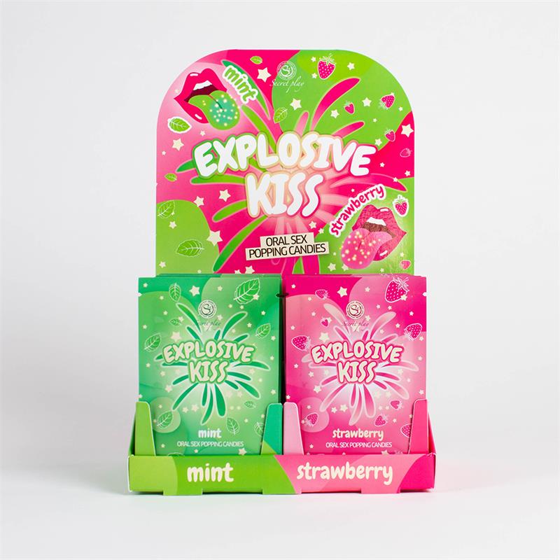Caramelos Explosivos Sexo Oral Popping Candies Display 48 Unidades - Imagen 2