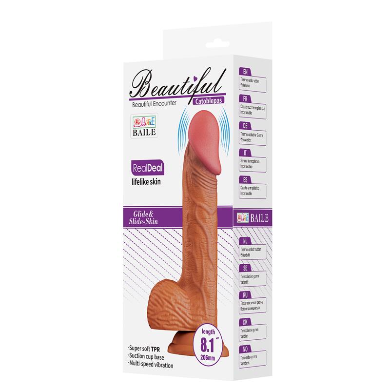 Catoblepas Dildo con Vibración y Control Remoto 8.1 - Imagen 10