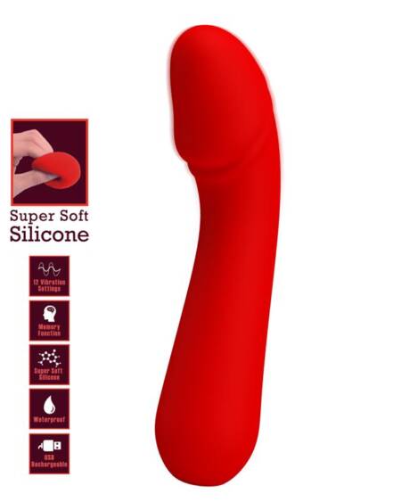 Cetus Vibrador Rojo