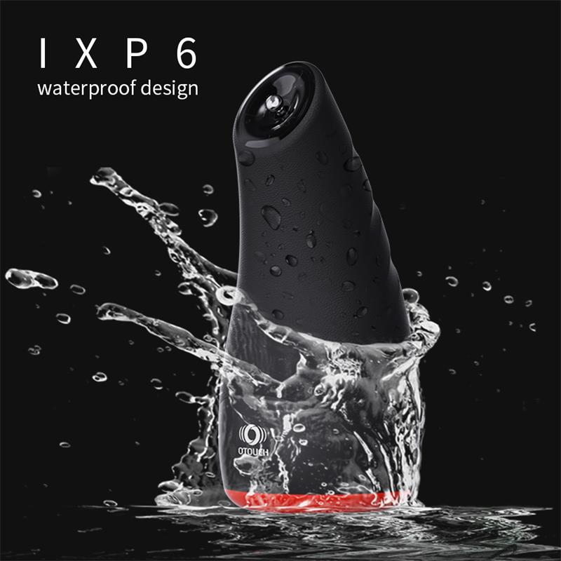 Chiven 3 Masturbador Masculino Efecto Calor Silicona Líquida Negro - Imagen 12