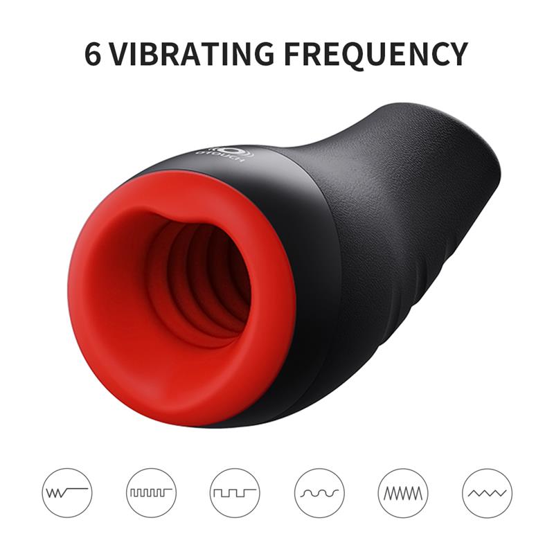 Chiven 3 Masturbador Masculino Efecto Calor Silicona Líquida Negro - Imagen 10