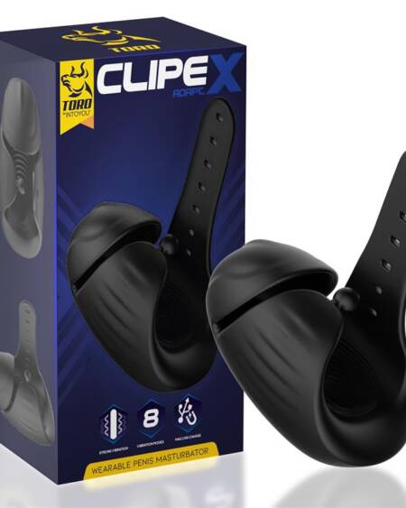 Clipex Masturbador Masculino Ajustable con Sistema de Clip Silicona Premium USB Magnético