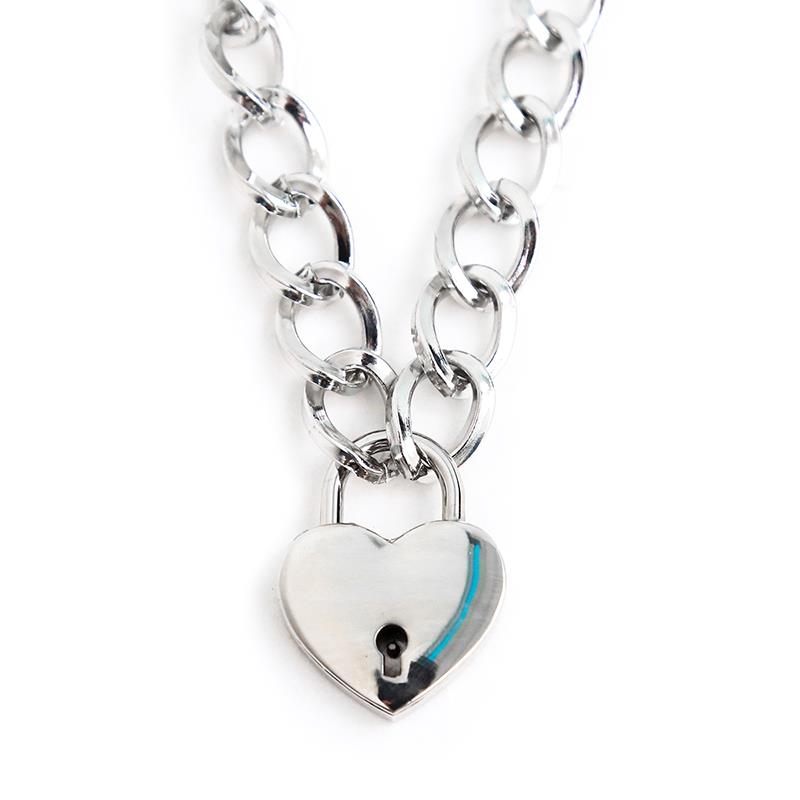 Collar con Candado Metal Talla M 44 cm - Imagen 3