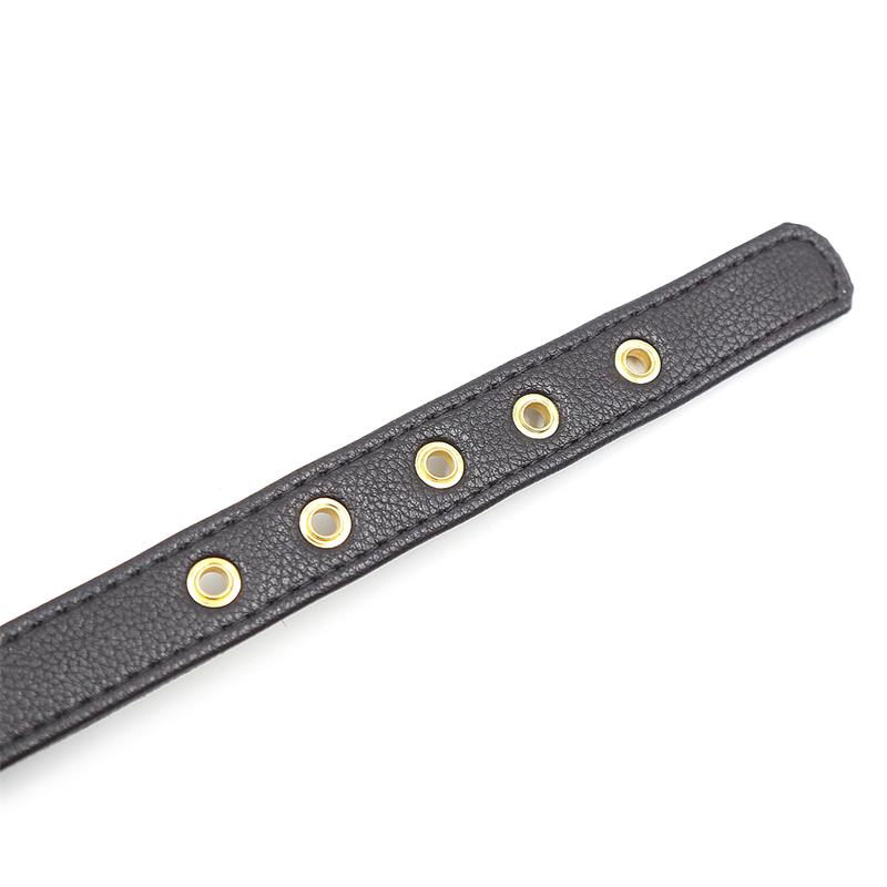 Collar con Lazo y Cascabel 44 cm Negro/Rojo - Imagen 7