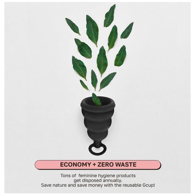 Copa Menstrual Gcup Mystic Noir Talla S - Imagen 12
