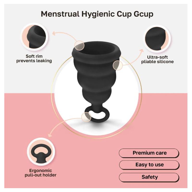 Copa Menstrual Gcup Mystic Noir Talla S - Imagen 6
