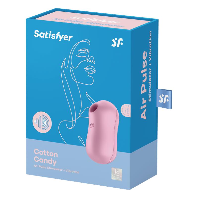 Cotton Candy Succionador de Clítoris y Vibrador Lila - Imagen 7