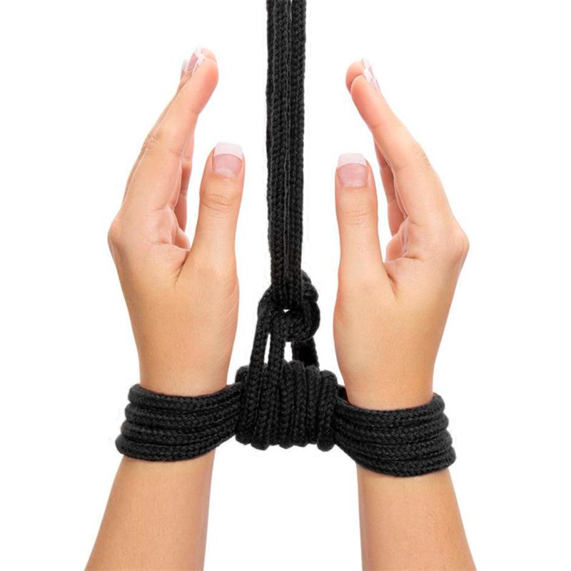 Cuerda Bondage Suave Negro - Imagen 4