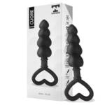 Cuore Plug Anal Silicona Negro