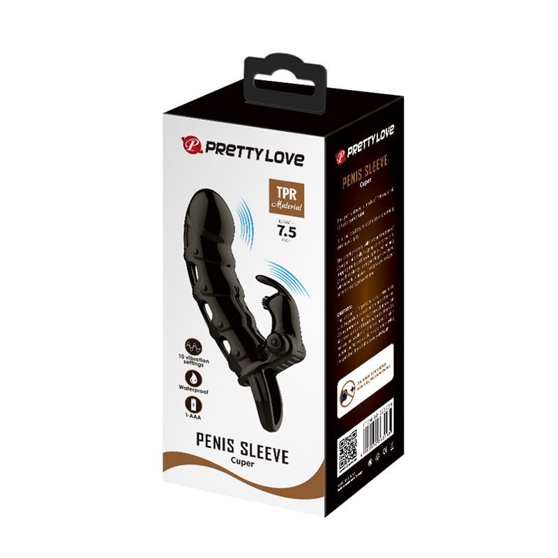 Cuper Funda para el Pene con Vibración +4 cm - Imagen 9