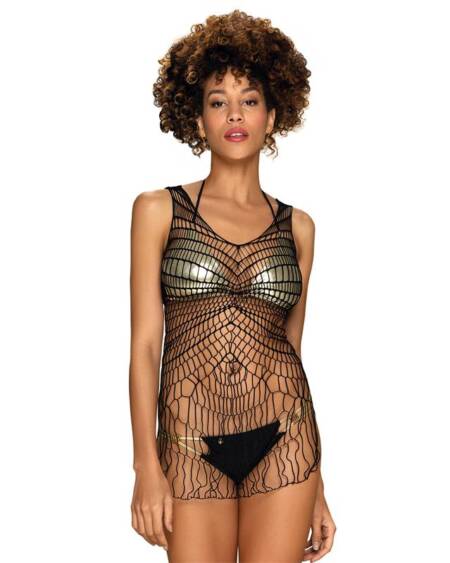 D607 Vestido de Rejilla