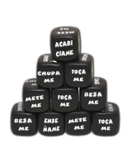 Dado de Acción Negro 1 ud