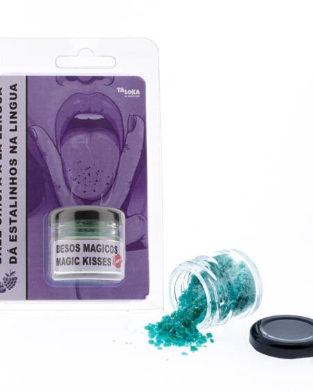 Dale Chispa a la Lengua Caramelo Sabor Frambuesa Azul con Chasquido