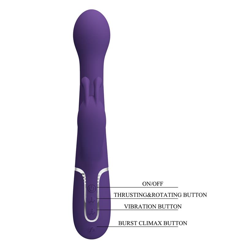 Dejon Vibrador con Thursting y Rotación Twinkled - Imagen 7