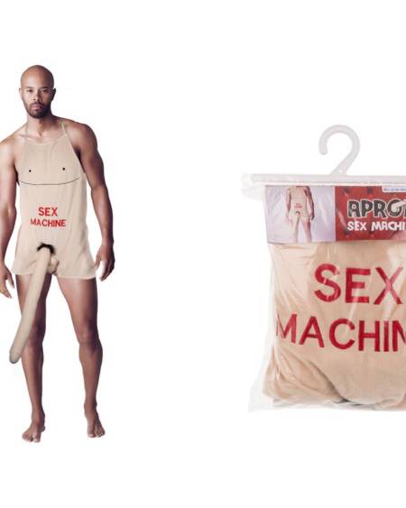 Delantal con Pene Sex Machine