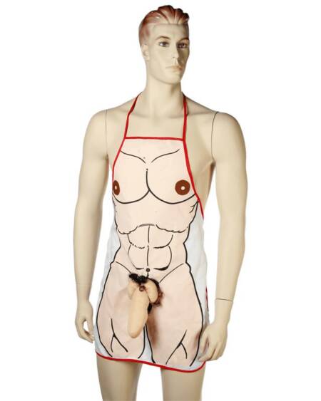 Delantal Hombre Pene Relieve