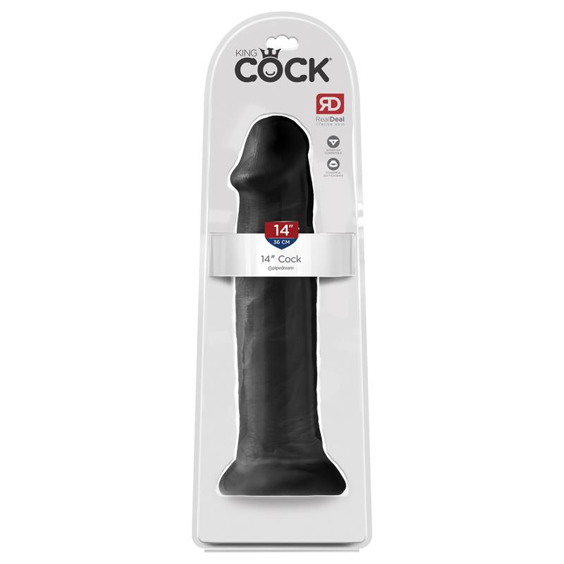 Dildo 14 Negro - Imagen 3