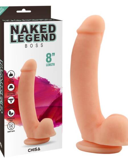 Dildo Boss 20.5 x 4.1 cm Silicona Natural